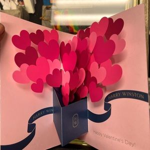 Harry Winston Pop-Out Happy Valentines Day Cards Decorative Cute